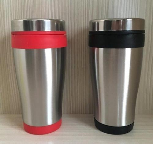 STANDA 14oz Stainless Steel Travel Mug - Vacuum Insulated Coffee Thermos with Leak-Proof Lid - Keeps Hot/Cold for Hours - Perfect for Commuting, Camping & Office Use