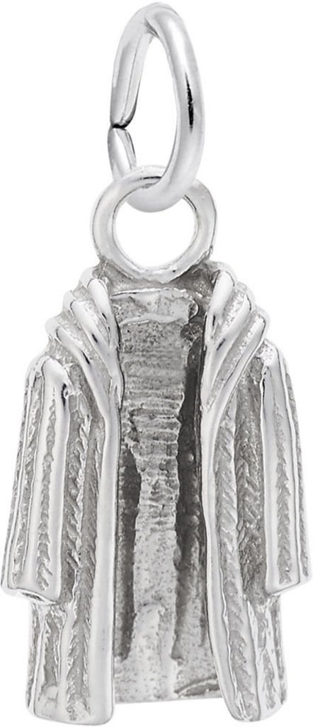 Rembrandt Luxury Faux Fur Coat Charm - Elegant Winter Fashion Accessory for Women, Perfect for Jackets, Bags & Keychains | Great Gift Idea for Christmas & Birthday