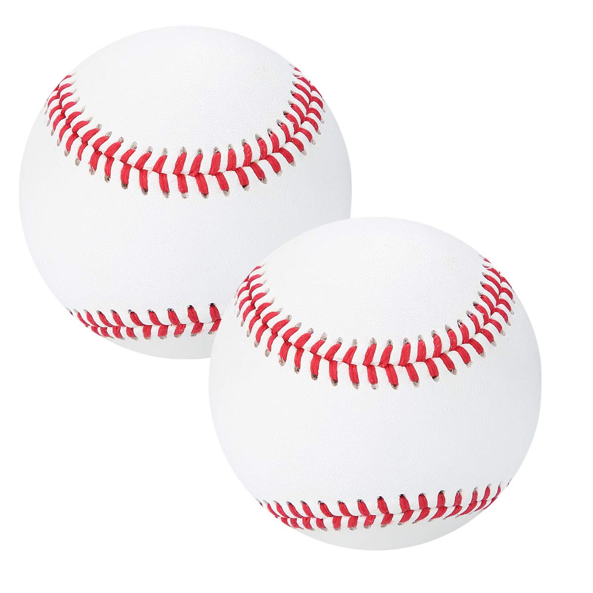 Competition Grade Youth Baseballs - Official League & Recreational Use - 9 Inch Autograph Baseballs - C-Level First Layer Cowhide (2-Pack) - Perfect for Little League Games, Practice, and Collectors