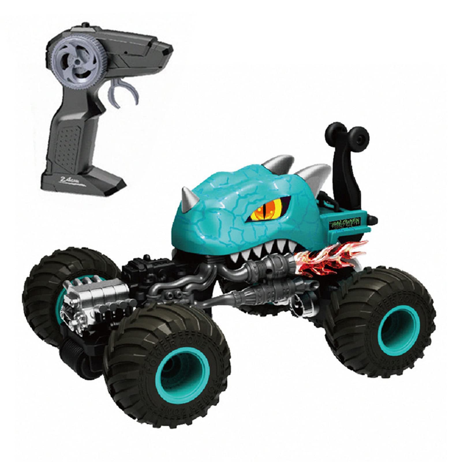 GoolRC 2.4GHz Remote Control Dinosaur Stunt Car - 1/14 Scale RC Toy Car with Rolling, Walking & Upright Auto Demo for Boys & Kids | Perfect for Indoor Play, Birthday Gifts & STEM Learning Toys