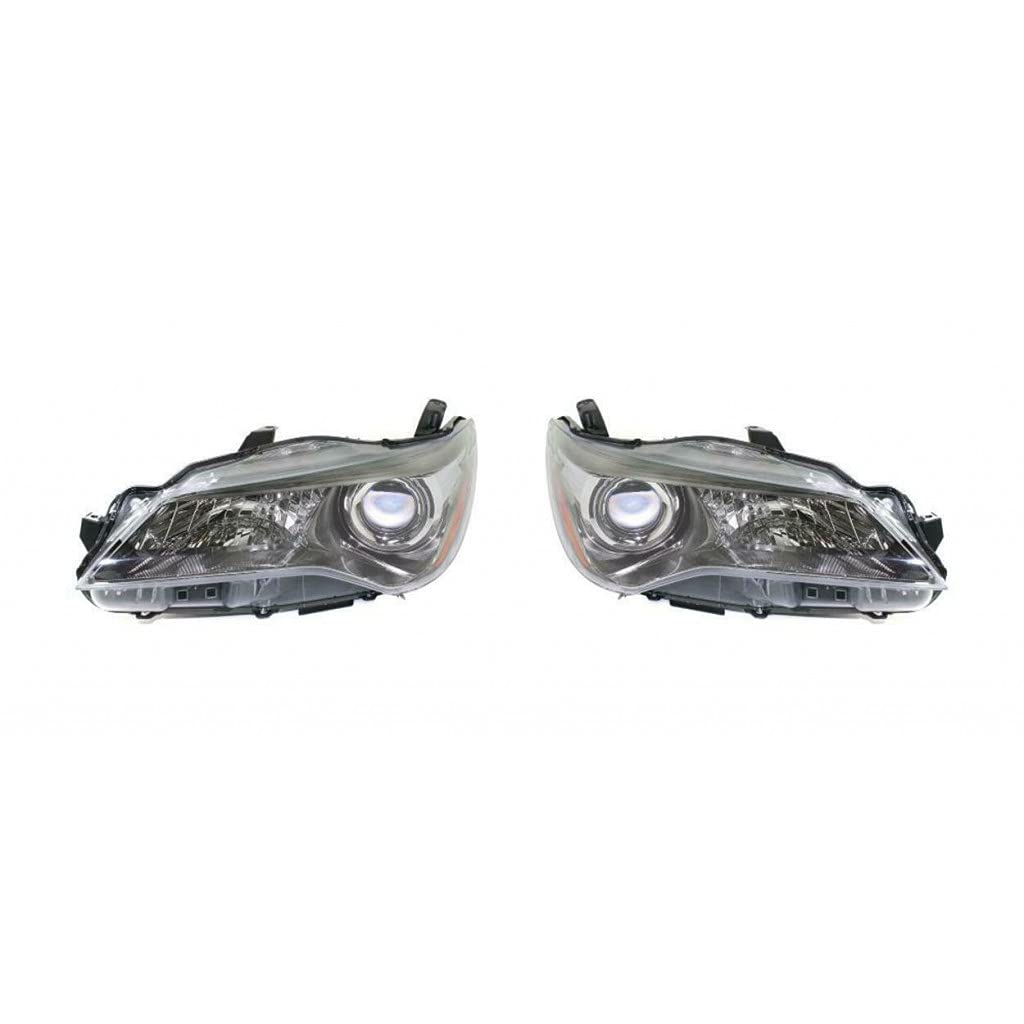 2015-2017 Toyota Camry Headlights Pair - Driver & Passenger Side Compatible with SE/Special Edition/XSE Models (Projector Type TO2502224 TO2503224) | Perfect for Night Driving & Car Upgrades