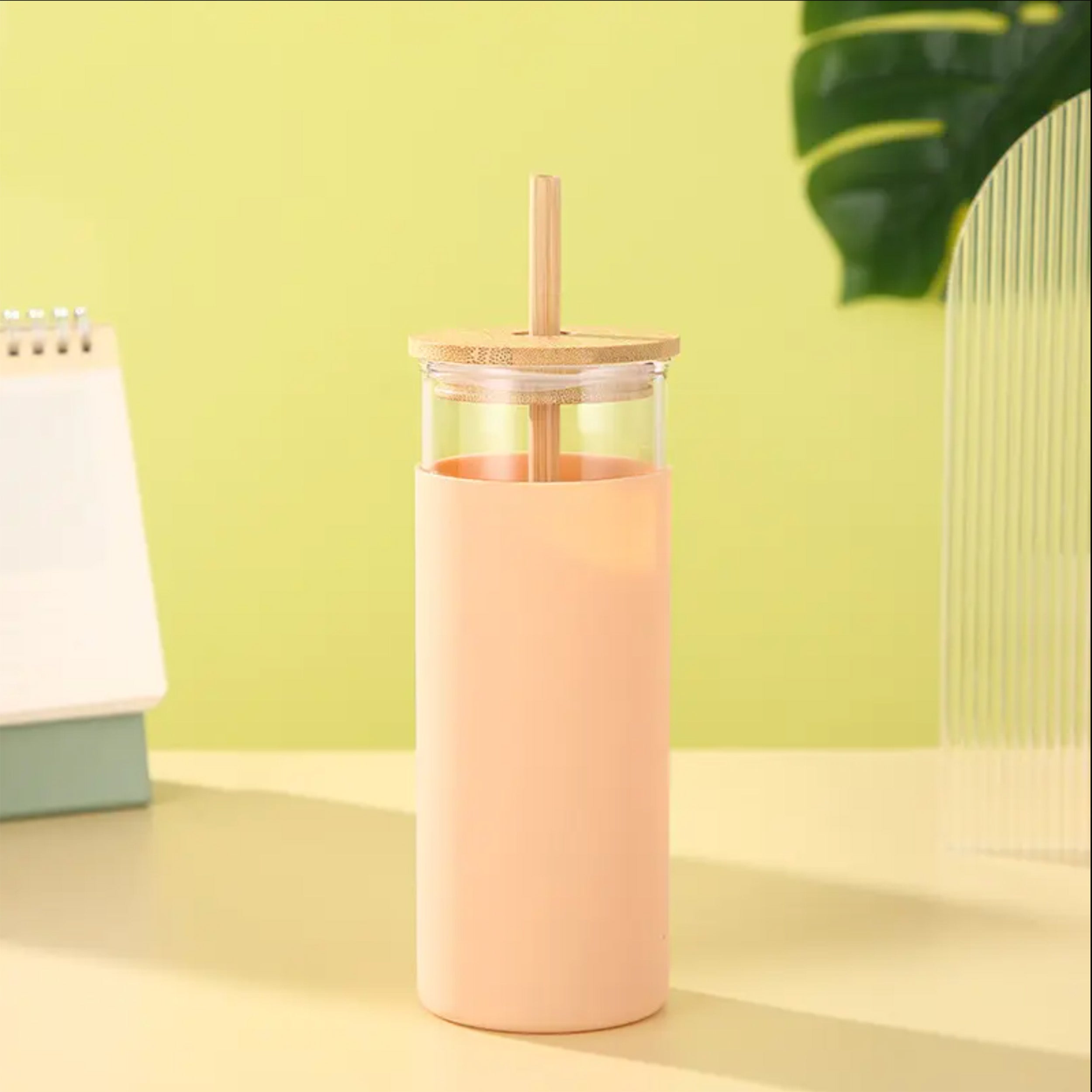 Premium Glass Bottle with Silicone Cover - Ideal for Storing Toffee, Candy & Snacks - Perfect for Kitchen, Pantry & Gifting