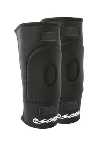 Smith Scabs Knee Gaskets - Black Protective Knee Pads for Skateboarding, BMX, and Extreme Sports - Durable Knee Protection for Athletes and Outdoor Enthusiasts