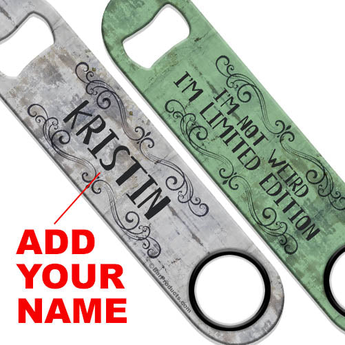 Personalized Speed Bottle Opener - Limited Edition - Perfect for Parties, Bars, and Outdoor Events