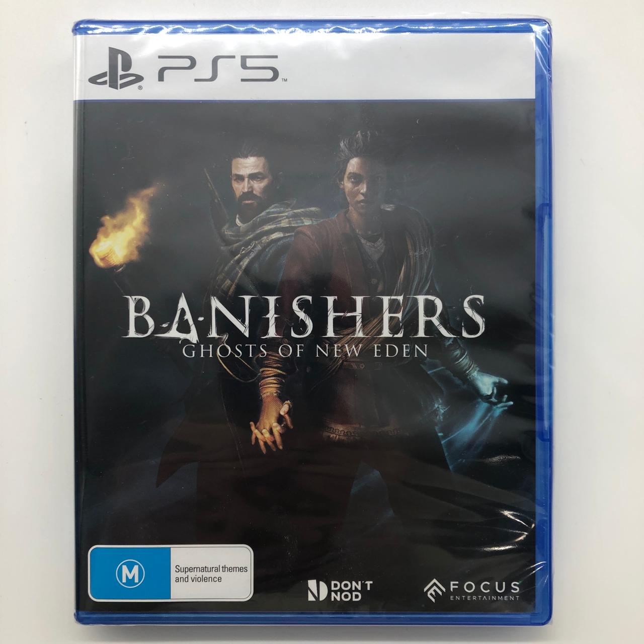 Banishers: Ghosts of New Eden - PS5 Playstation 5 Game (Brand New & Sealed) | Action-Adventure Horror Game for PlayStation 5 | Perfect for Horror Fans & Next-Gen Gaming Experience