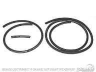 Scott Drake D1ZZ-12226-D Ram Air Vacuum Hoses Kit - High Performance Vacuum Hoses for Classic Ford Mustangs with Ram Air System - Perfect for Engine Restoration & Muscle Car Upgrades