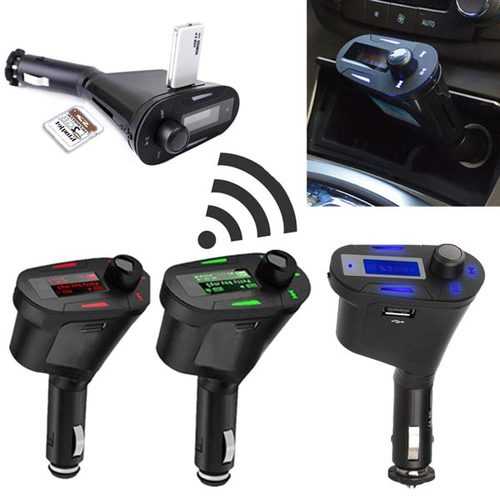 Bluetooth FM Transmitter for Car - Hands-Free Kit with MP3 Player & USB Charger | Perfect for Road Trips & Commuting
