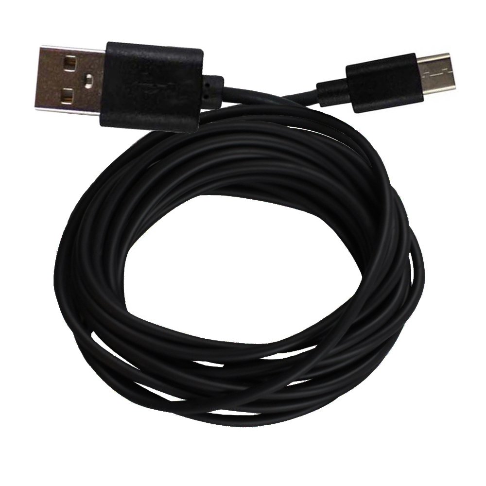 10FT USB Type C Cable Fast Charging & Data Sync - Compatible with Android Phones, Samsung Galaxy, Google Pixel - Perfect for Home, Office & Travel Charging