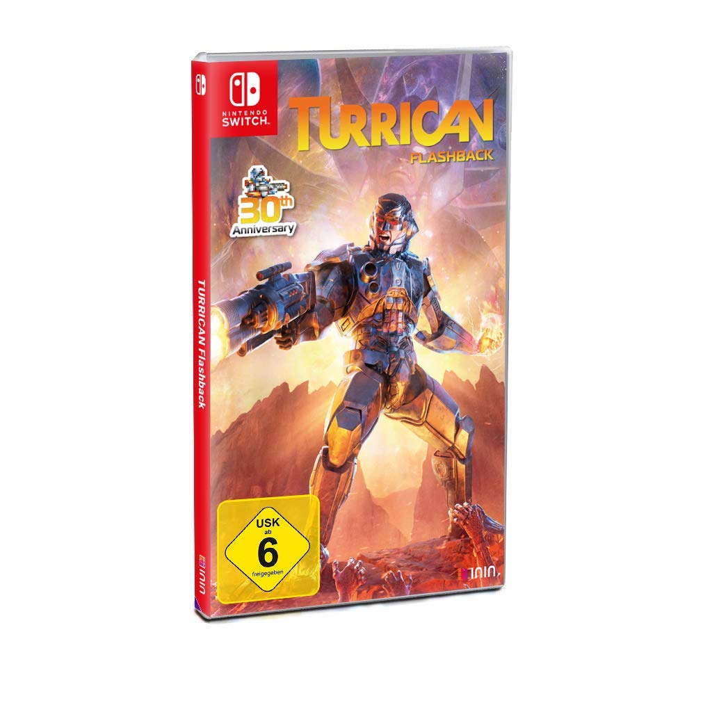 Turrican Flashback - Classic Action Game for Nintendo Switch | Retro Gaming Experience for Home & Travel