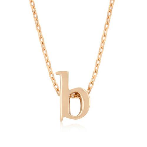 Rose Gold Initial 