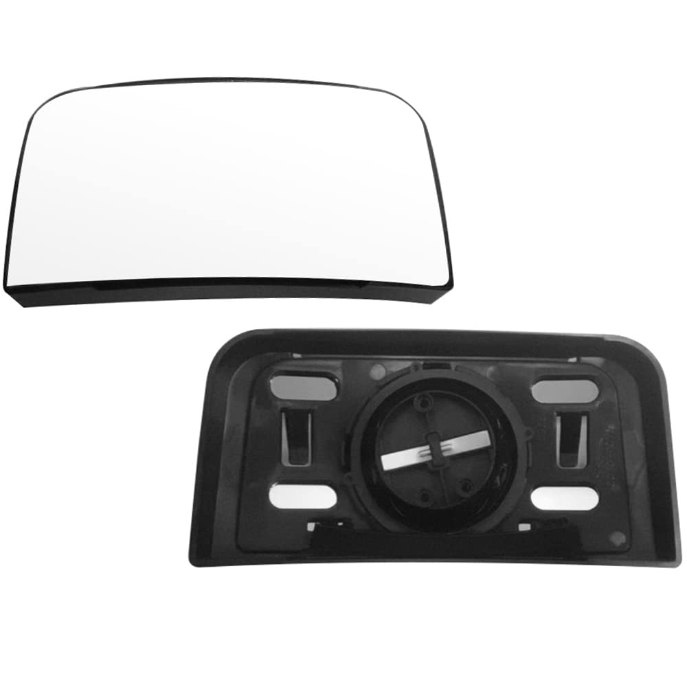 SCITOO Replacement Side Mirror Glass for 2004-2010 Chevy Express & GMC Savana - Driver & Passenger Side, Non-Heated, Chrome Flat Tow Mirrors (Part #88981050) - Perfect for Truck Upgrades, Fleet Vehicles, and Commercial Use