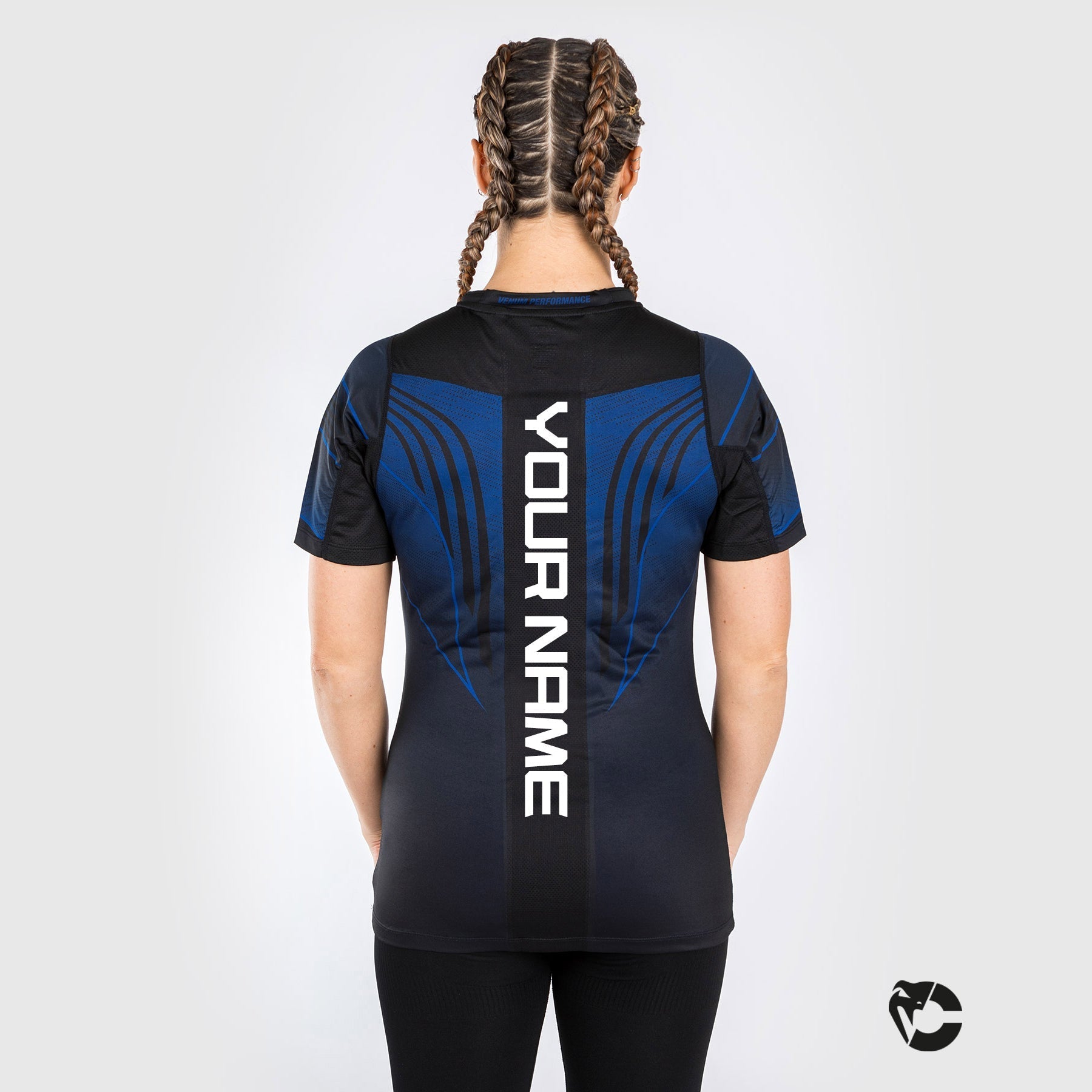 Venum UFC Authentic Fight Night 2.0 Women's Walkout Jersey - Midnight Edition | Personalized MMA Training & Fight Gear for Women | Perfect for UFC Events, Training Sessions & Fan Apparel