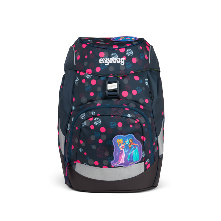 Ergobag Prime School Backpack for Kids - Winter Edition by WonBearland - Durable & Comfortable for School, Travel & Outdoor Adventures