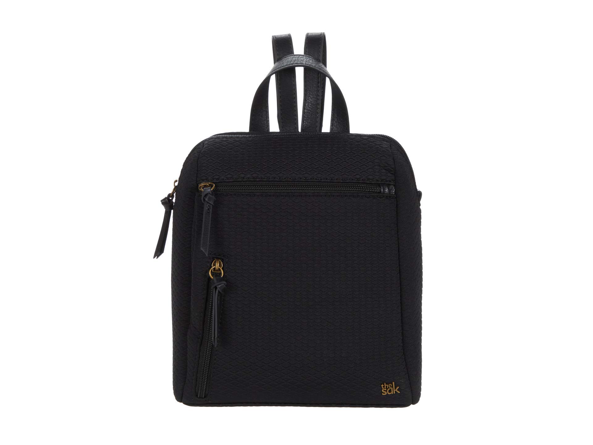 The Sak Olvera City Backpack - Waterproof Neoprene Laptop Backpack for Women & Men, Black Diamond - Perfect for Work, Travel & Daily Commute