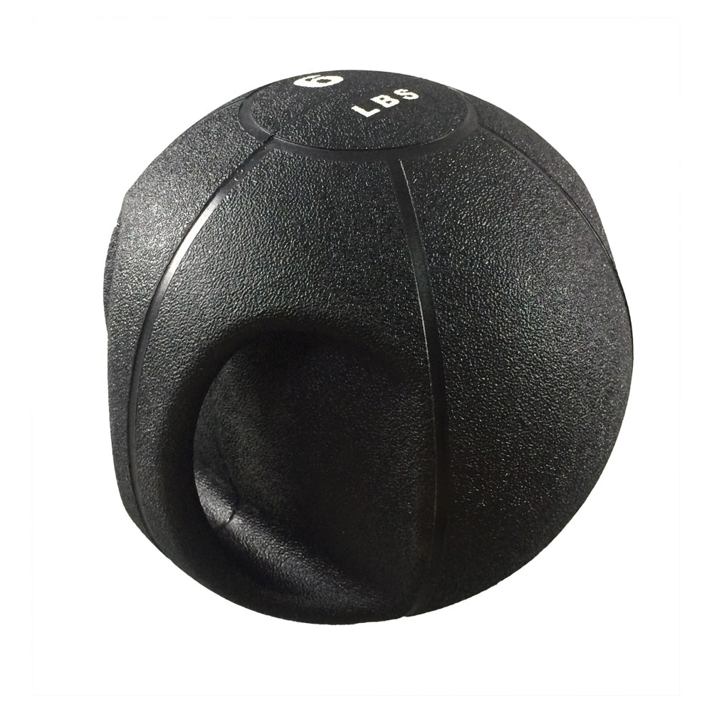 Body Sport® Double Grip Medicine Ball - 8-30 lbs Weighted Exercise Ball for Strength Training, CrossFit & Home Workouts - Perfect for Gym, Fitness & Rehabilitation