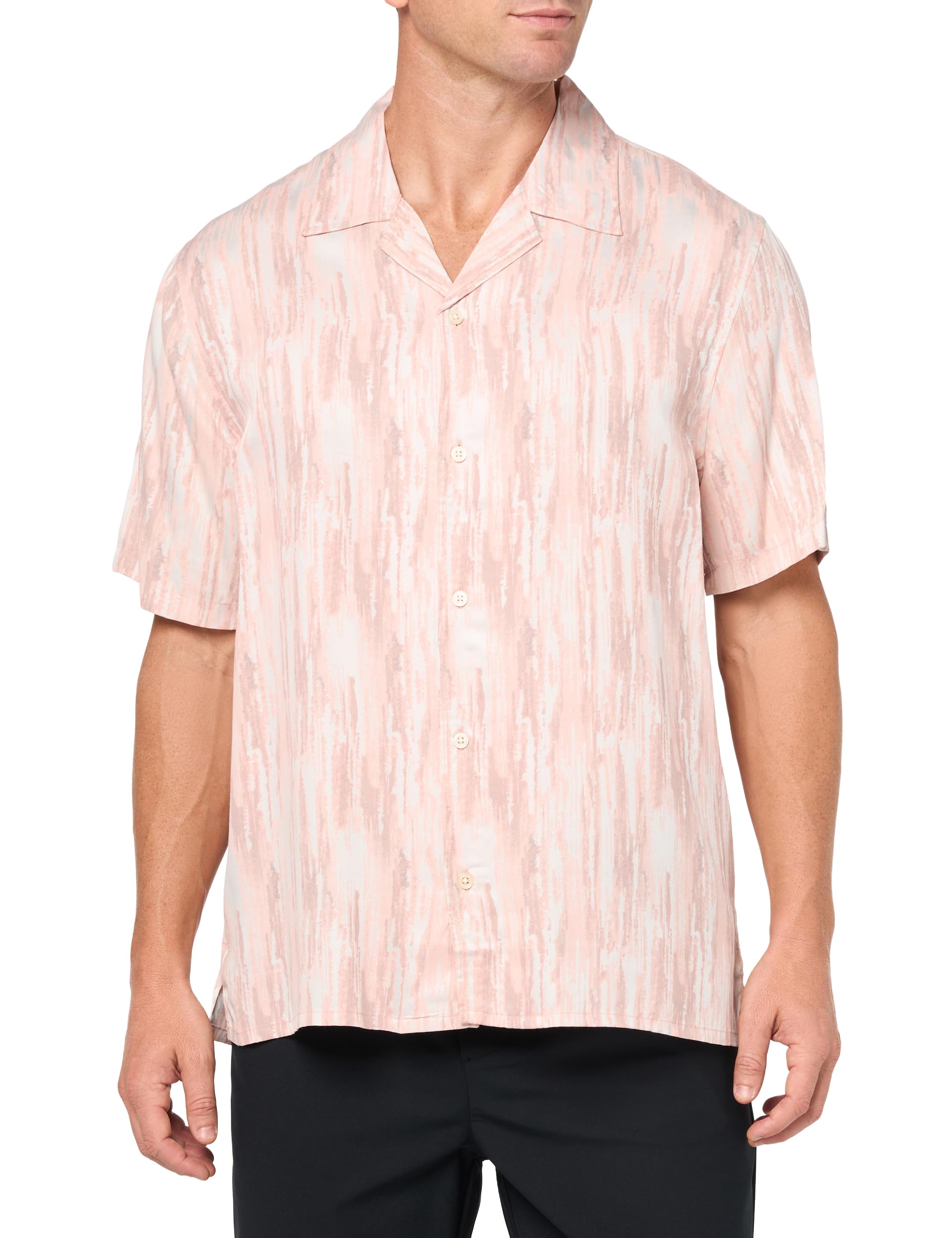 John Varvatos Men's Dan Shirt - Premium Slim Fit Casual Button Down Shirt for Business & Date Night | Stylish & Comfortable Dress Shirt for Men
