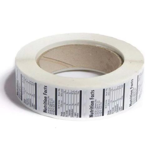 Honey Nutritional Fact Labels - WHITE - FDA Compliant Food Packaging Stickers for Honey Jars, Bottles & Containers - Perfect for Home Canning, Farmers Markets & Gift Packaging