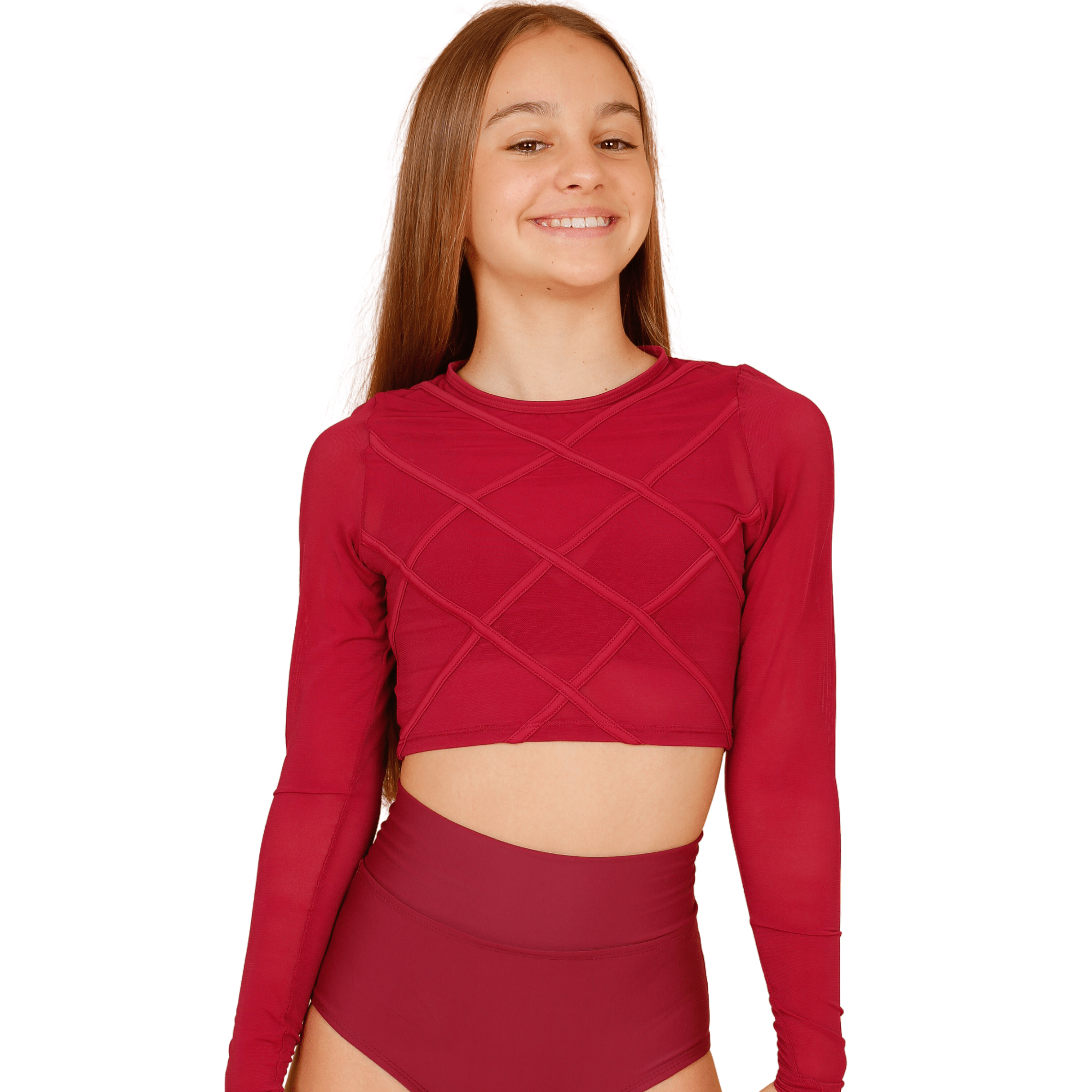 Crossroads Mesh Crop Top - Women's Fashion Stretchable Breathable Summer T-Shirt for Gym, Yoga, Beach & Casual Wear