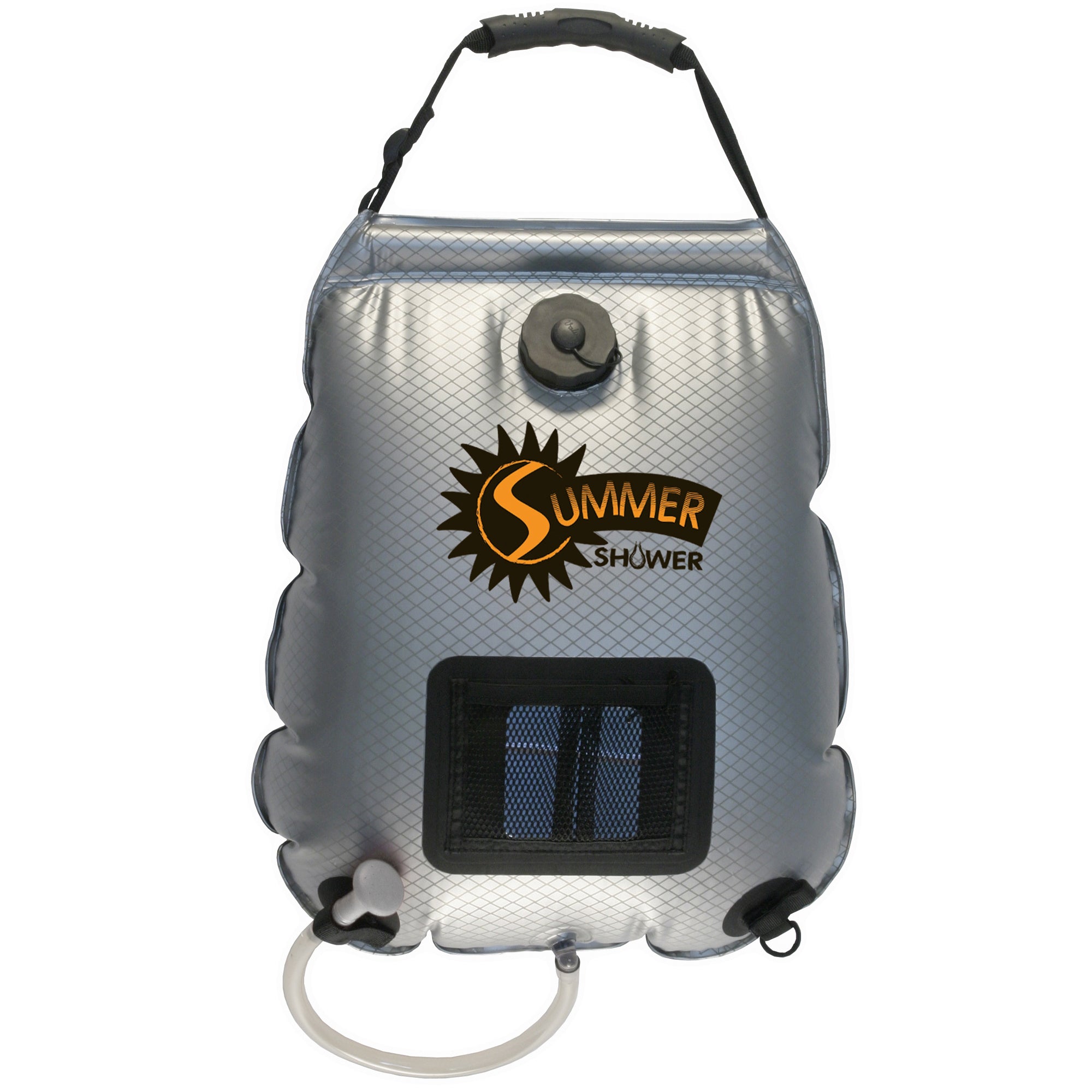 Advanced Elements 5.0 Gallon Summer Shower - Portable Outdoor Solar Camping Shower for Hiking, Beach, RV & Backpacking Trips | Eco-Friendly Warm Water Solution