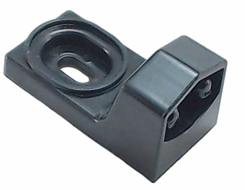 Whirlpool 2183140 Compatible Refrigerator Black End Cap Replacement Part - Perfect for Kitchen Appliance Repair & Maintenance