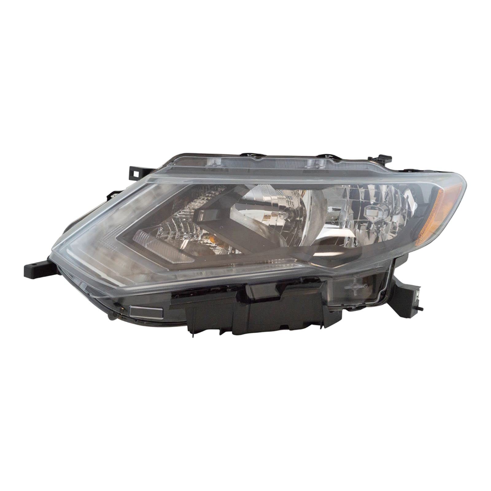 Nissan Rogue SUV Halogen Headlight Assembly - Driver Side LH (Left Hand) Replacement - Perfect for Night Driving & Off-Road Adventures