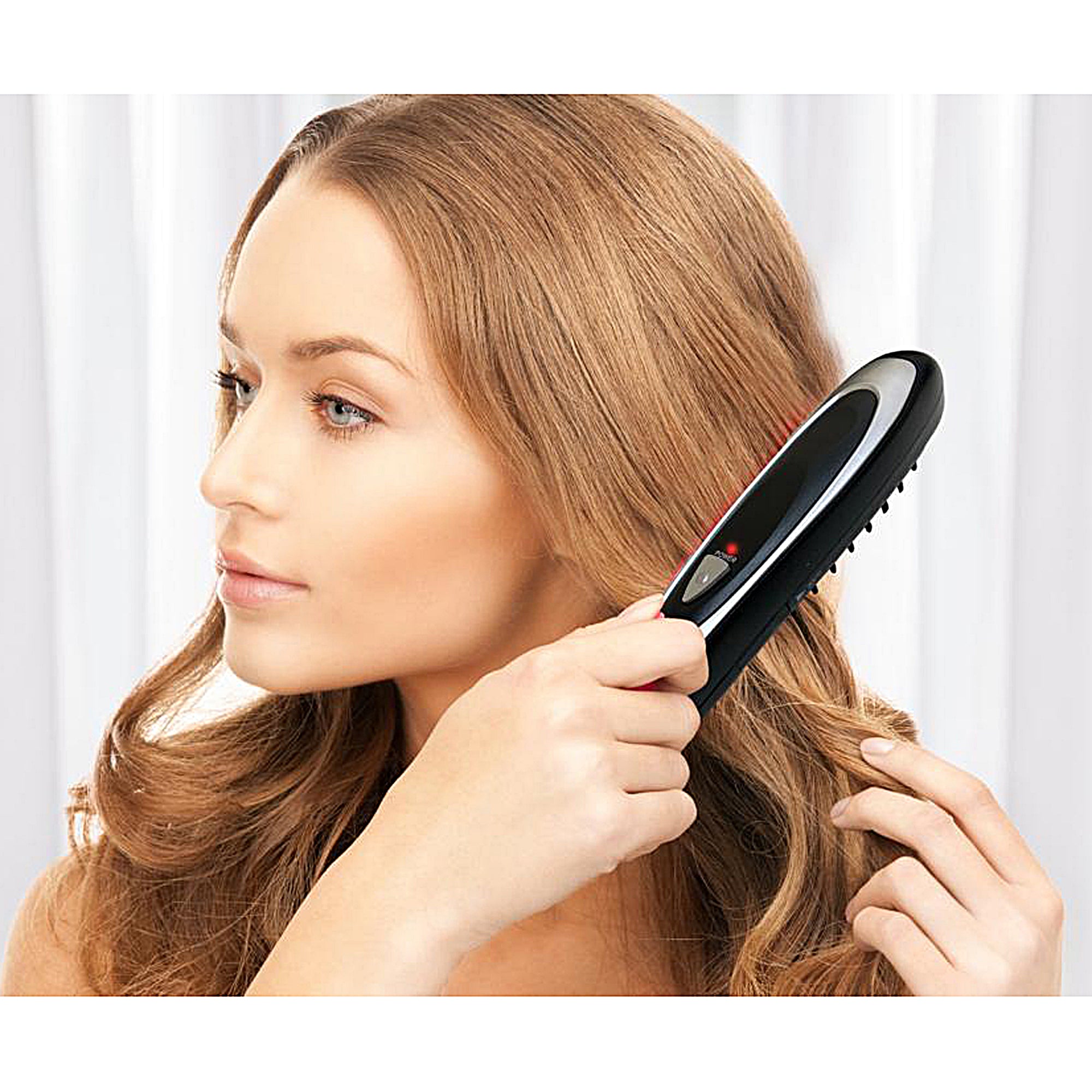 RemedyGrow Infrared Hair Growth Comb for Women & Men - Laser Hair Regrowth Therapy Comb with 272 Teeth for Thicker Fuller Hair - At Home Hair Loss Treatment for Scalp Stimulation & Hair Regeneration (Perfect for Daily Use & Travel)
