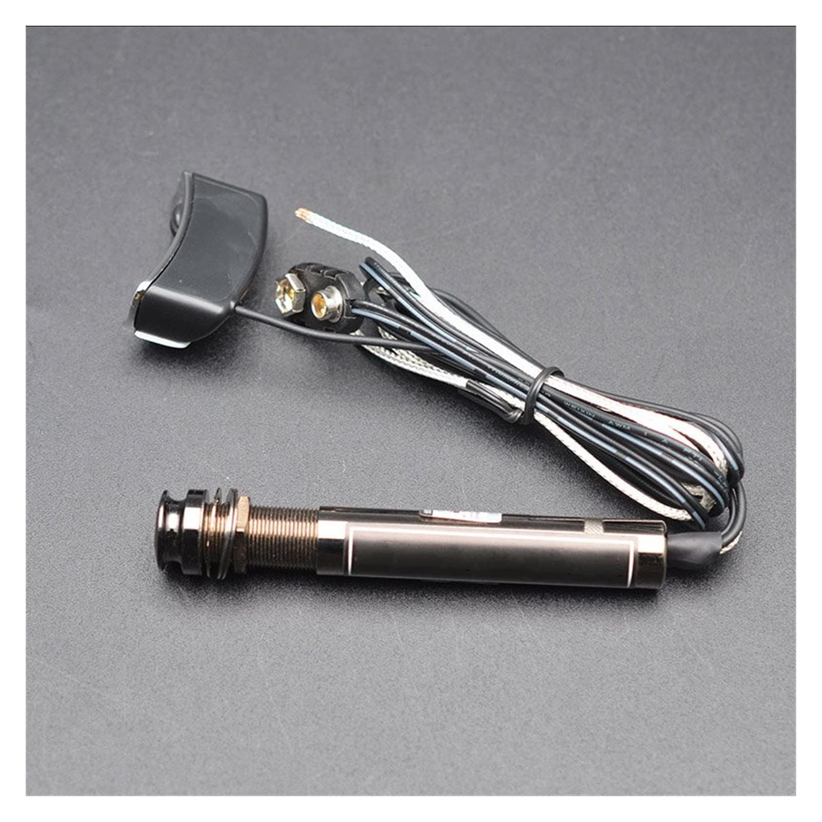 Professional Acoustic Guitar Pickup Preamp System with Humbucker & Volume/Tone Control - Perfect for Folk Guitarists & Live Performances