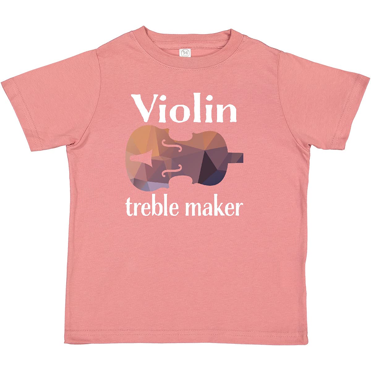 Funny Violinist Music Gift Toddler T-Shirt - Inktastic Violin Treble Maker | Perfect for Music Lovers, Kids & Gift Occasions