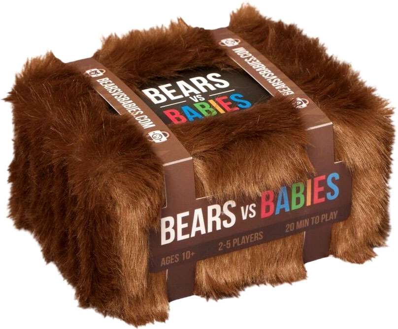 Bears vs. Babies Card Game - Strategic Battle Game for Adults & Teens - Perfect for Family Game Nights & Parties