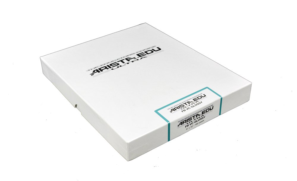 Premium Arista EDU Ultra FB VC Black & White Glossy Photographic Paper - 8x10 Inches, 100 Sheets Pack | Perfect for Darkroom Printing, Fine Art Photography & Archival Projects
