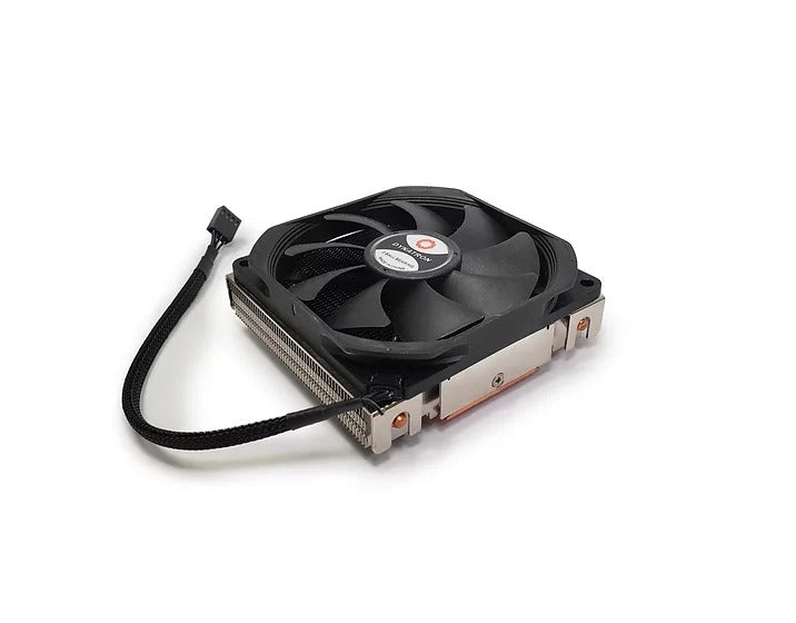 Dynatron U8 Active Mini ITX & Up Air Cooler - High Performance CPU Cooler for Small Form Factor PCs - Perfect for Gaming, Home Theater & Office Workstations