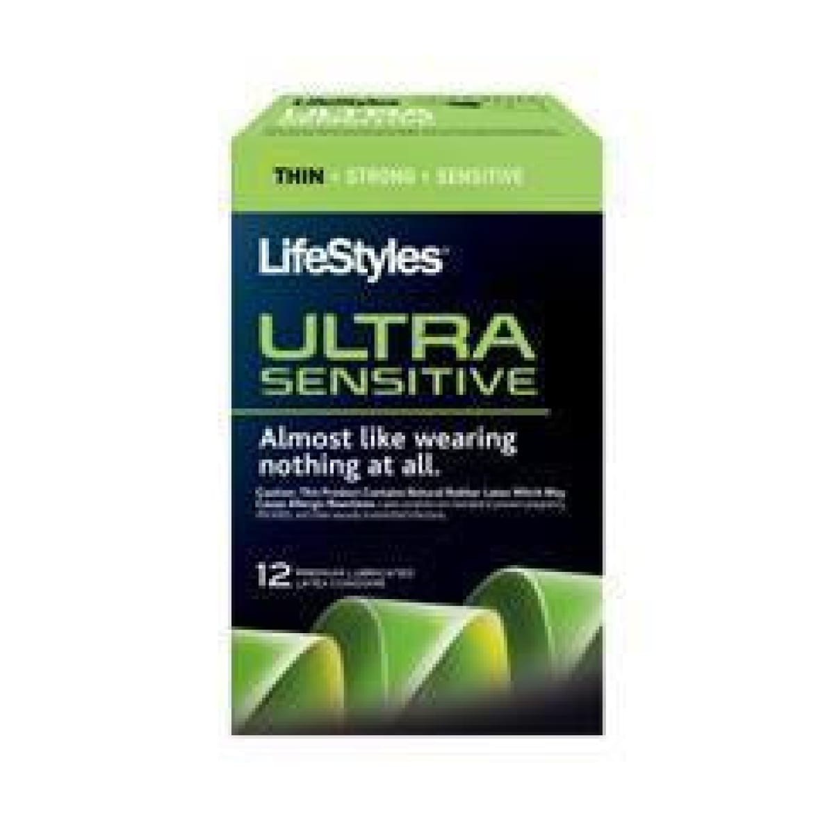 Lifestyles Ultra Sensitive Condoms - 12 Pack Premium Latex Contraceptives for Maximum Comfort & Protection | Ideal for Sensitive Skin & Enhanced Intimacy