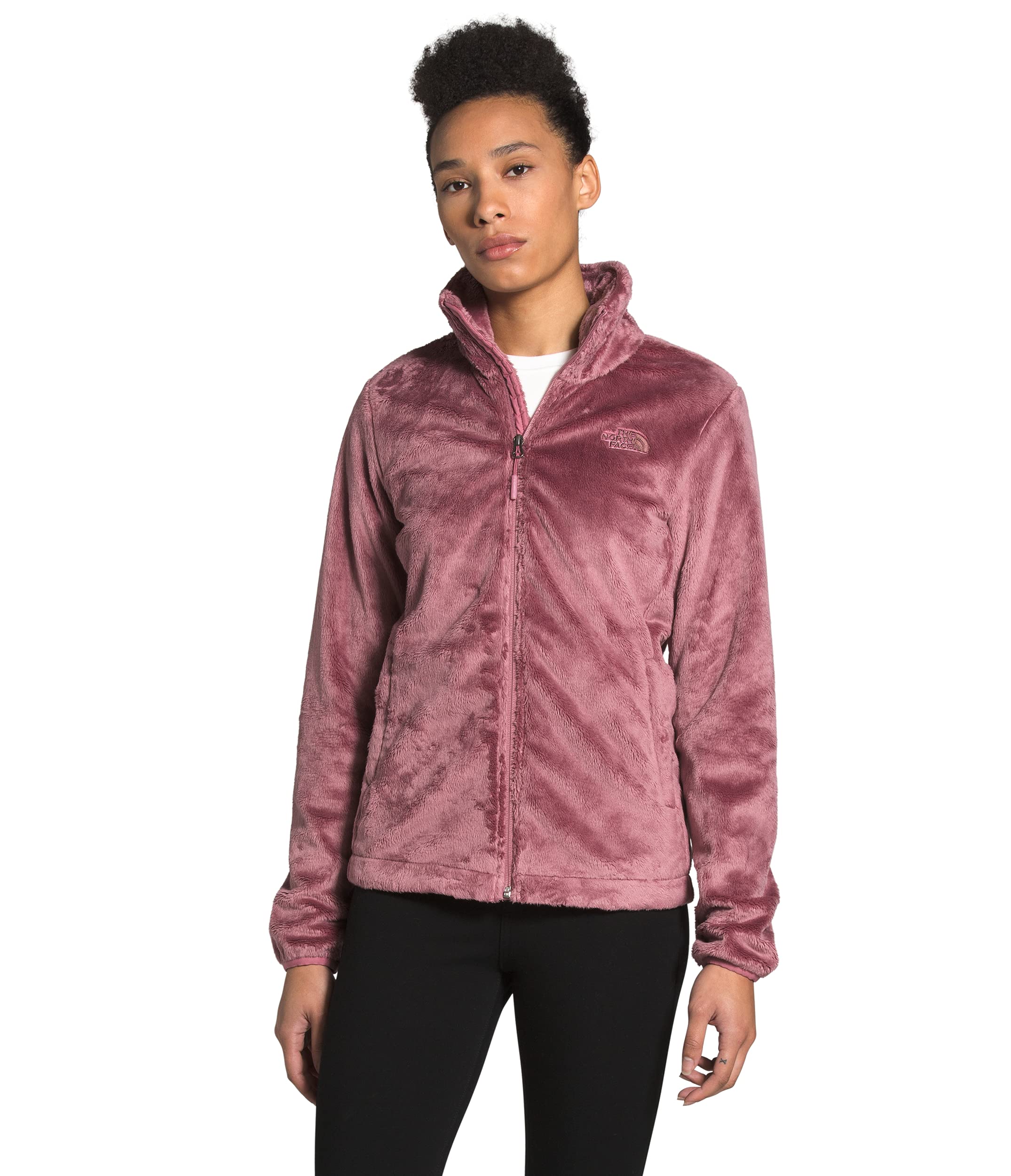Vintage White Women's Osito Jacket - Cozy Fleece Outerwear for Fall & Winter Fashion | Casual Outfits, Street Style, and Layering Essentials