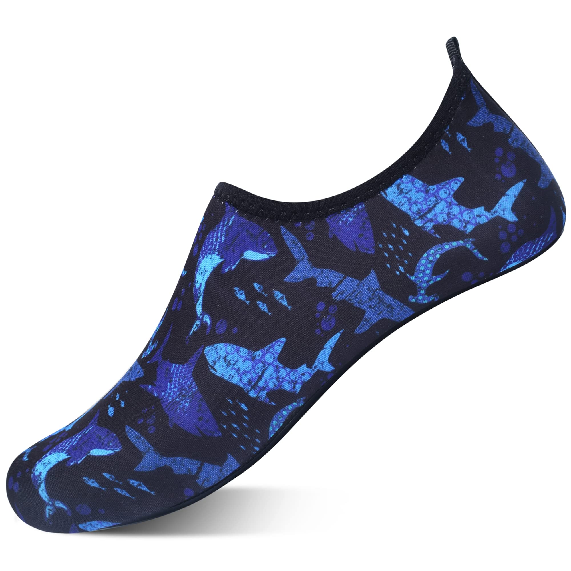 QACOHU Barefoot Water Shoes for Women & Men - Quick-Dry Swim Shoes for Diving, Surfing, Swimming, Beach & Yoga - Lightweight Aqua Socks for Pool, Water Sports & Outdoor Activities