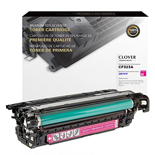 TonerWise Remanufactured Magenta Toner Cartridge for HP CF323A (HP 653A) - High Yield Replacement for HP Printers | Perfect for Home Office & Small Business Printing Needs