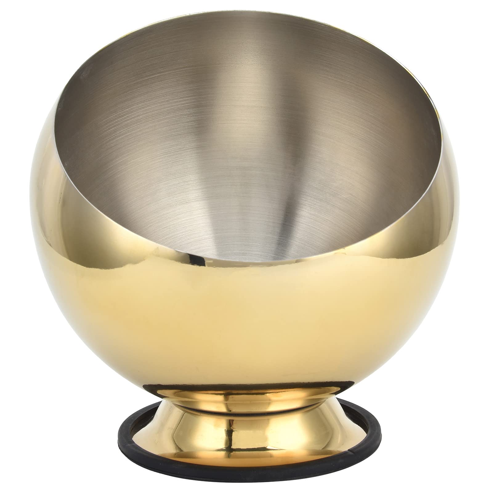 Premium Gold Wear-Resistant 304 Stainless Steel Seasoning Bowl - Small Desktop Bowl for Kitchen & Living Room - Perfect for Spices, Condiments, and Tabletop Decor
