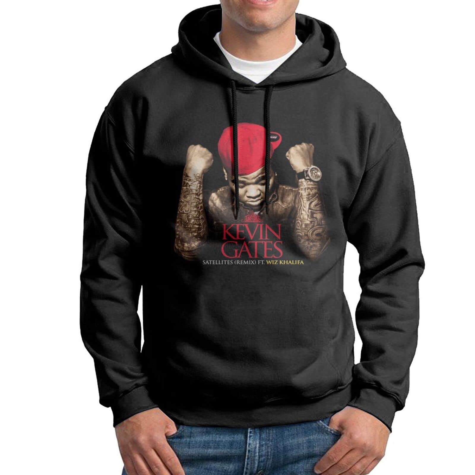 3D Printed Hoodie for Men & Women - Long Sleeve Winter Pullover Sweatshirt with Hood - Warm Casual Sportswear for Gym, Running, Outdoor Activities & Daily Wear