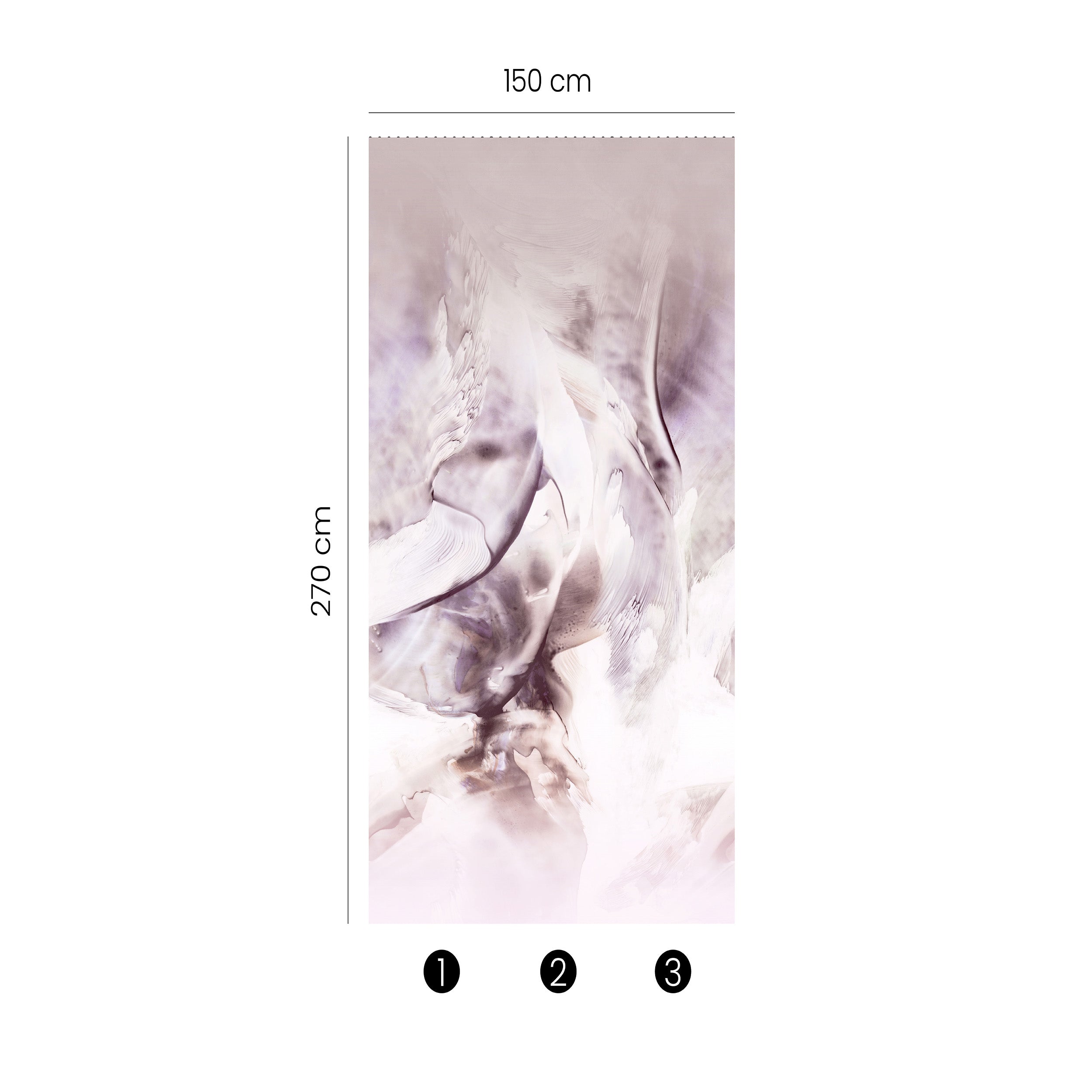 Stylish Digital Wallpaper & Wall Mural for Home Decor - Fashion For Walls 2550N82 - Perfect for Living Room, Bedroom & Office Interior Design