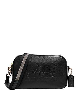 Coach Embossed Horse & Carriage Jessa Crossbody Bag for Women - Stylish Leather Shoulder Purse for Everyday Use, Date Night & Travel Accessories