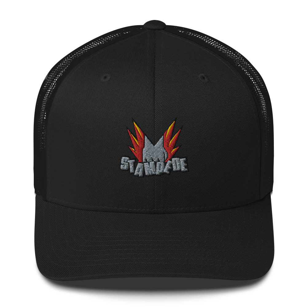 Zoo Jitsu Fighters Stampede Trucker Hat - Animal-Themed Baseball Cap for MMA Fans - Perfect for Gym, Streetwear & Anime Conventions