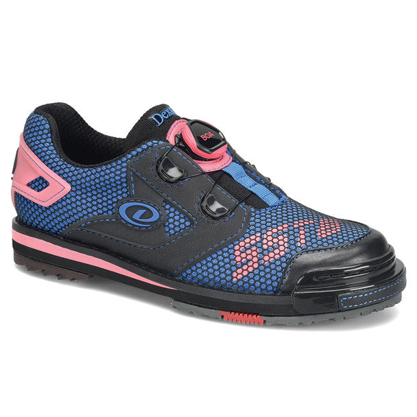 Dexter Women's SST 8 Power Frame Bowling Shoes - Black, Blue, Pink | Professional Performance for League & Tournament Play
