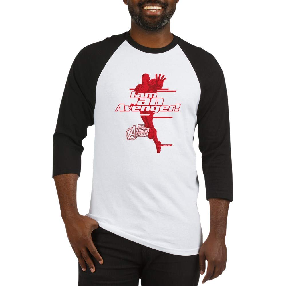 Avengers Iron Man Baseball Jersey - Officially Licensed Marvel Superhero Shirt for Men & Women | Perfect for Cosplay, Sports, and Fan Events