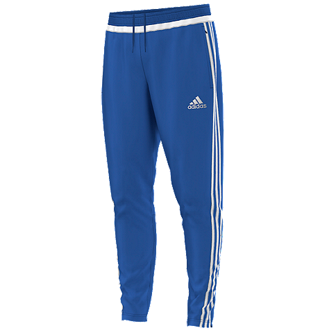 Adidas Youth Tiro 15 Training Pants - Blue & White Soccer Practice Joggers for Boys & Girls - Perfect for Soccer Training, Gym Workouts & Casual Wear