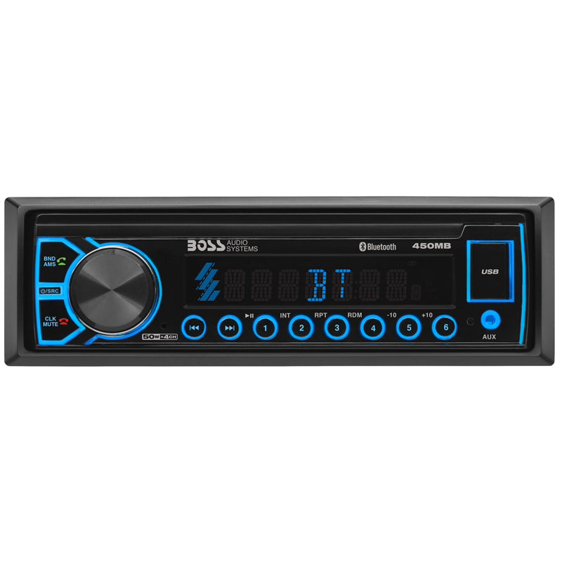 Boss Audio 450MB Marine Bluetooth Speaker - Waterproof Outdoor Boating, Pool Party & Beach Entertainment System