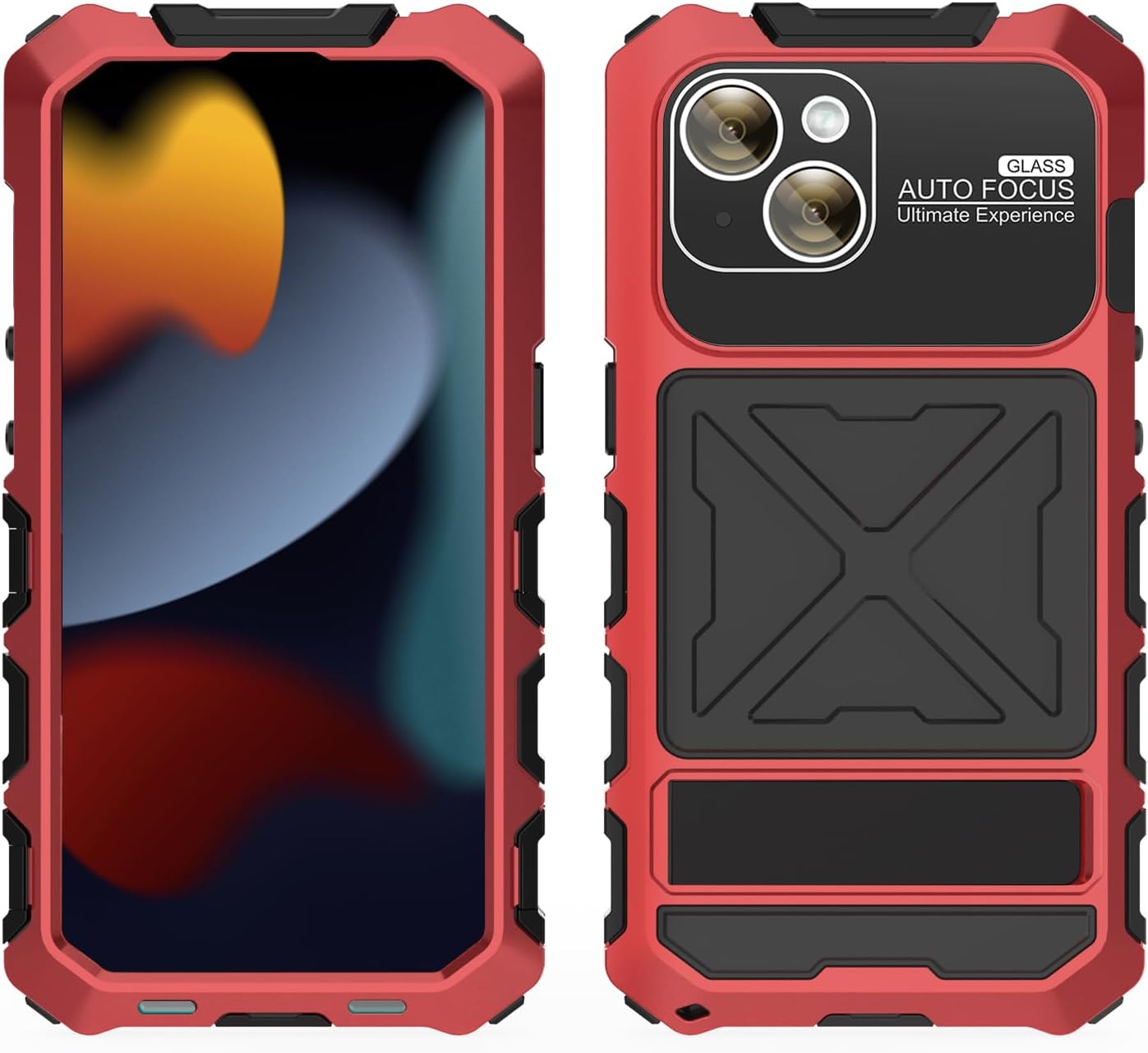 iPhone 15 Plus Case - Heavy Duty Military Grade Shockproof Cover with Rugged Bumper & Hard Shell Protection | Durable Rubber Phone Case for Outdoor, Work & Extreme Sports