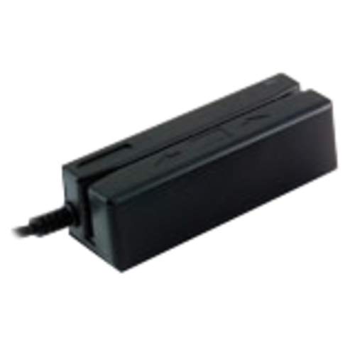 ID Tech Magnetic Card Reader (Tracks 1, 2 & 3) - USB & Keyboard Wedge Swipe Reader - Black - Perfect for POS Systems, Retail Stores & Secure Payment Processing