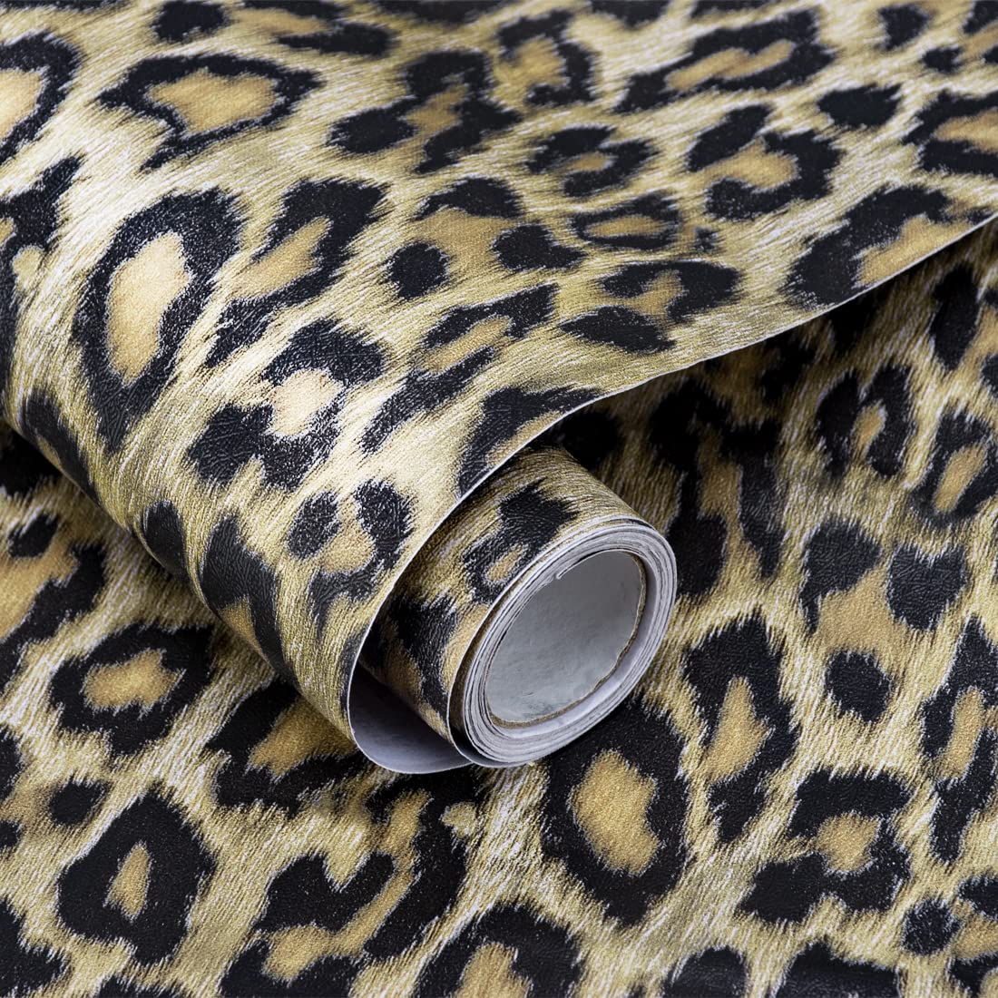 Leopard Print Peel & Stick Wallpaper - 17.7x117