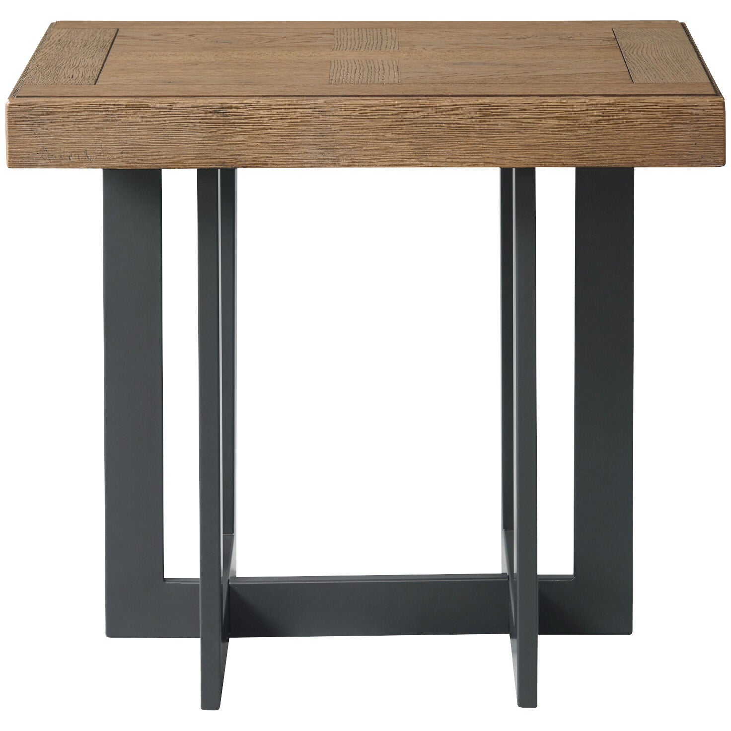 Modern Wooden End Table with Storage Shelf - Stylish Nightstand for Living Room, Bedroom, or Office - Perfect for Holding Lamps, Books, and Decor