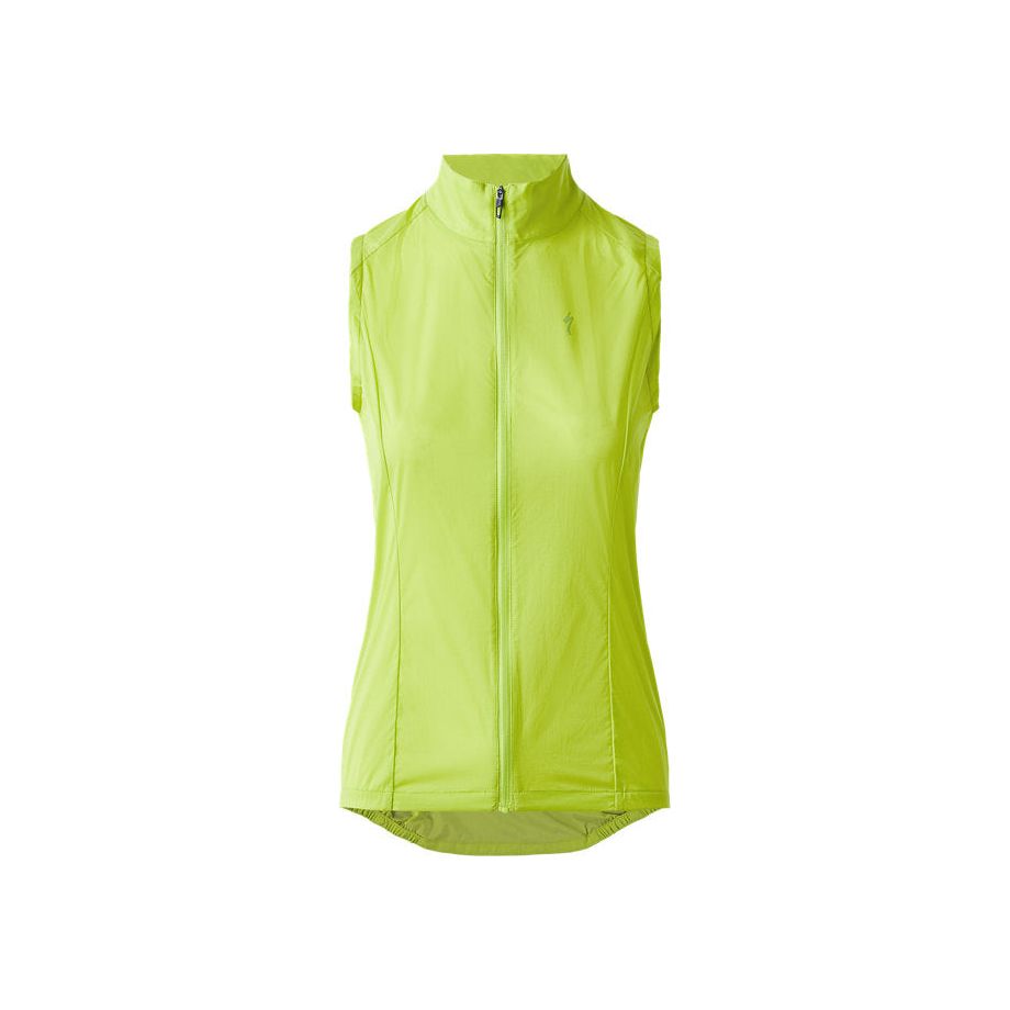 Specialized Women's HYPRVIZ Deflect Wind Vest - High-Visibility Reflective Cycling Jacket for Safety & Comfort | Perfect for Night Rides, Commuting & Outdoor Activities