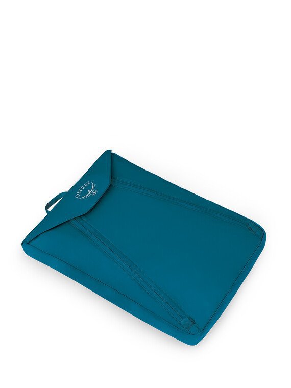 Osprey Ultralight Garment Folder - Waterfront Blue | Compact Travel Organizer for Clothes | Perfect for Business Trips, Vacations & Backpacking